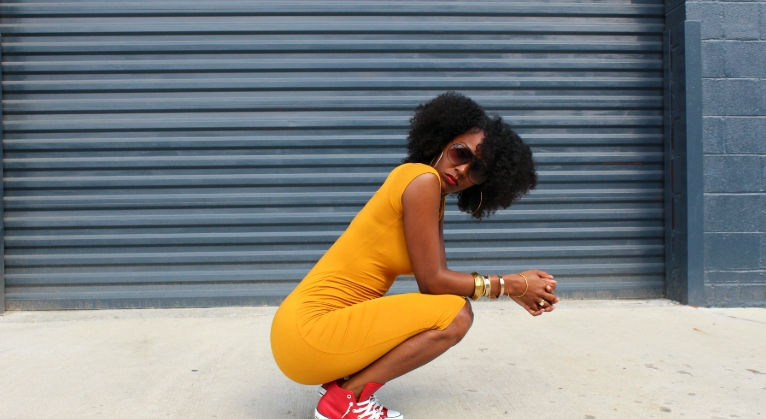 red long dress casual