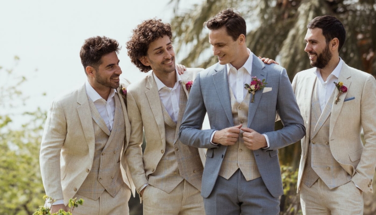 semi casual wedding attire male
