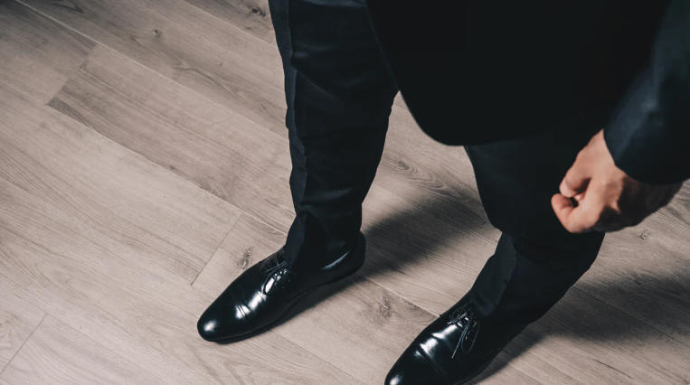 mens black designer shoes