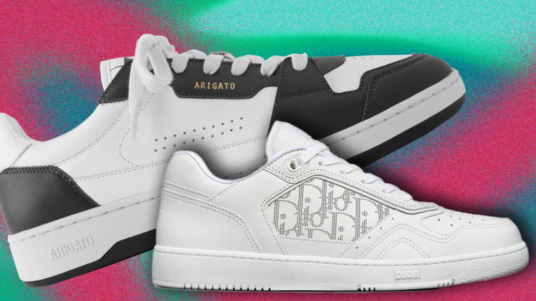 mens designer white sneakers
