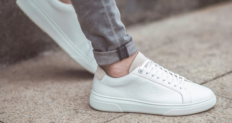 white designer shoes