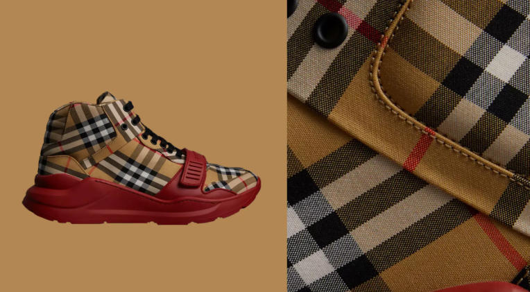 burberry sneakers for ladies
