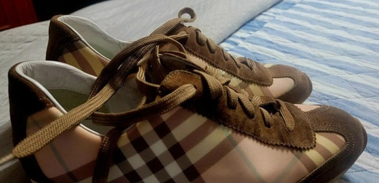 burberry house check sneakers