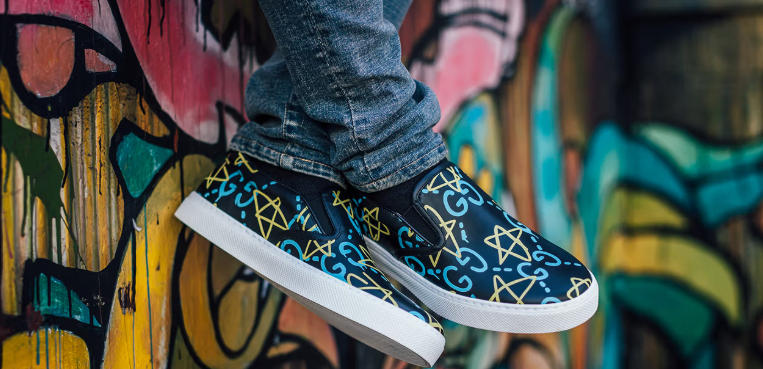 slip on luxury sneakers