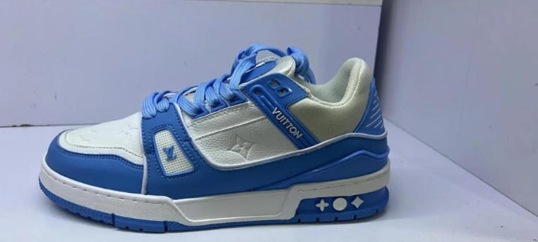louis vuitton trainers blue