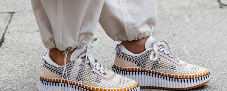 mens designer smart trainers