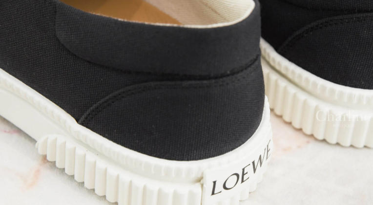 loewe flap sneakers