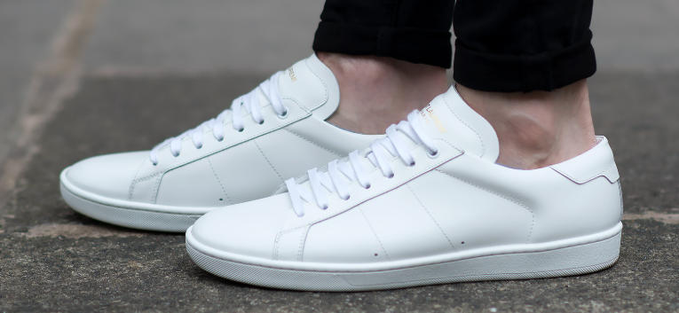 ysl white trainers