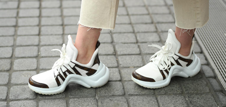 designer white sneakers sale