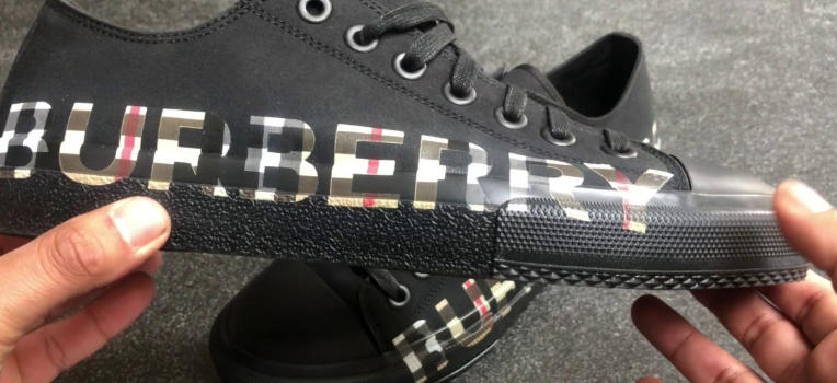 black burberry sneakers mens