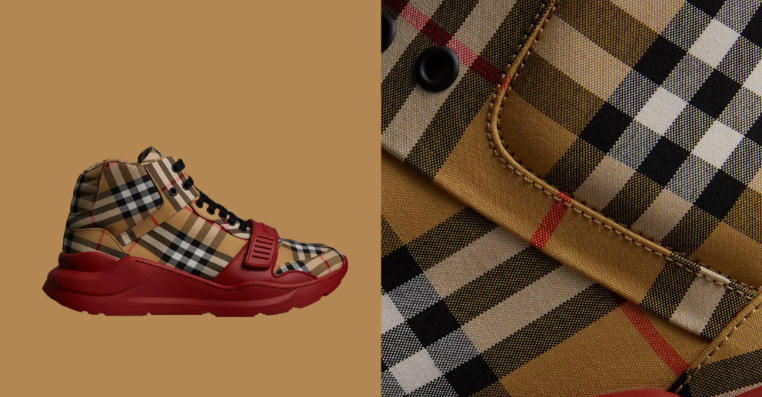 slip on burberry sneakers
