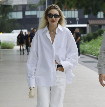 Minimalist White Shirt Style