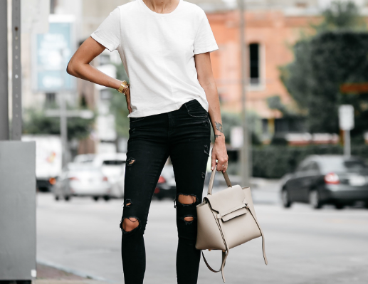 White Shirt with Jeans Outfits