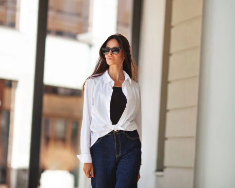 Tailored White Shirt Styling