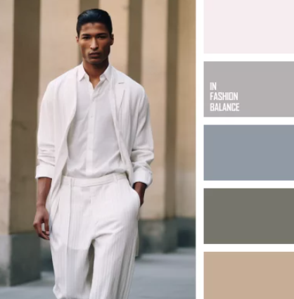 White Shirt Clean Color Palettes