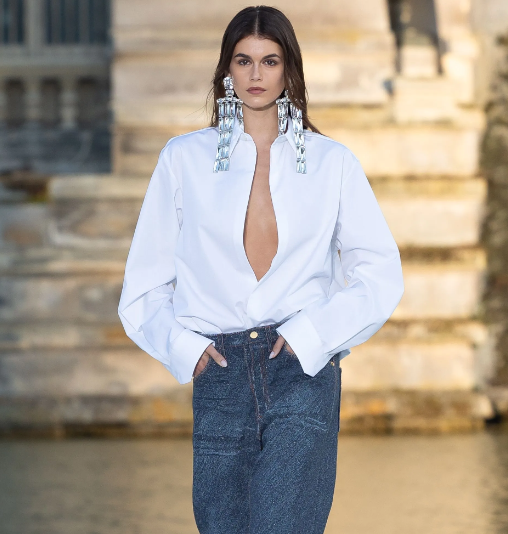 White Shirt with Minimal Accessories