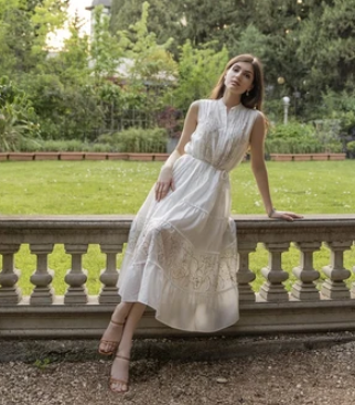 How to Style a White Dress Without Looking Bridal