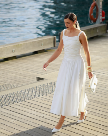 How to Make a White Dress Look Classy