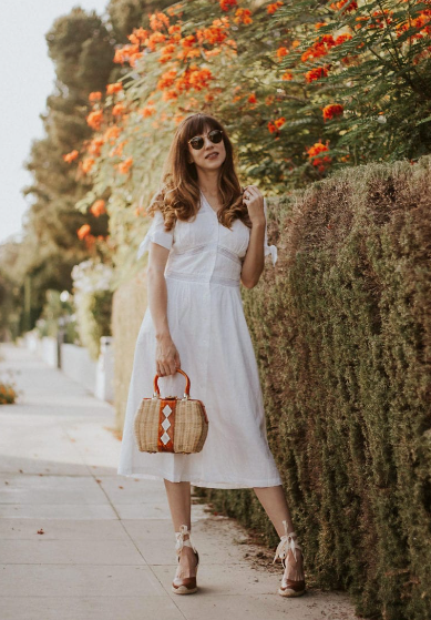 White Cotton Dress Styling Guide