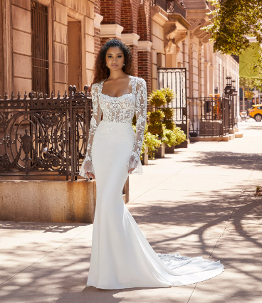 White Dress for Pear Shaped Body